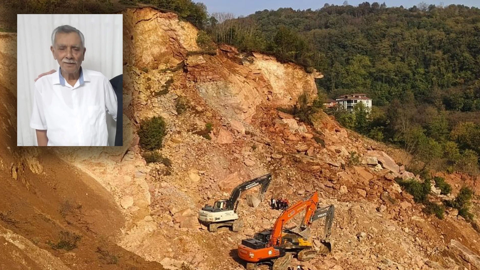 Ordu'da 75 yaşındaki işçi 6 gündür enkaz altında