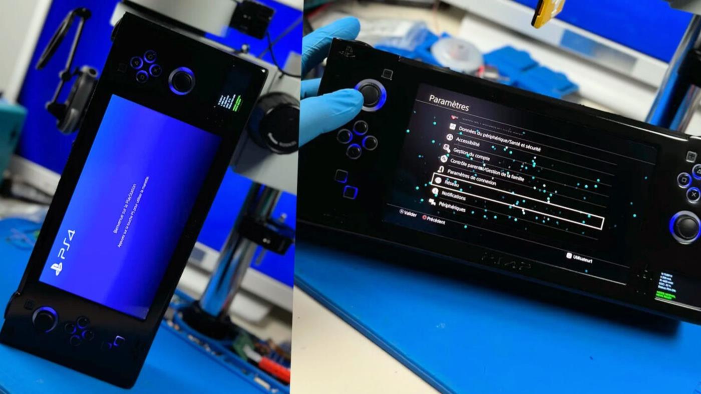 Playstation 4 Slim, el konsoluna dönüştürüldü: OLED ekran ve dahası