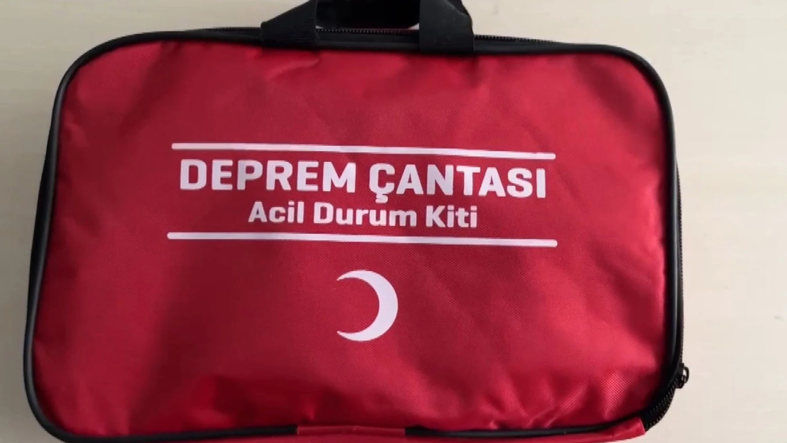 Deprem çantası hazırlarken dikkat! Uzmanından önemli uyarı