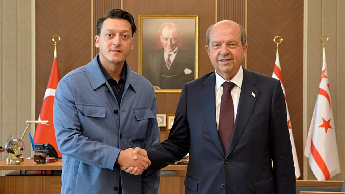 Mesut Özil'den FIFA ve UEFA'ya KKTC çağrısı: Ambargo kalkmalı!
