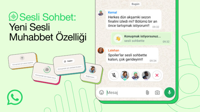 WhatsApp, sesli sohbet özelliğini tüm gruplar için kullanıma sundu