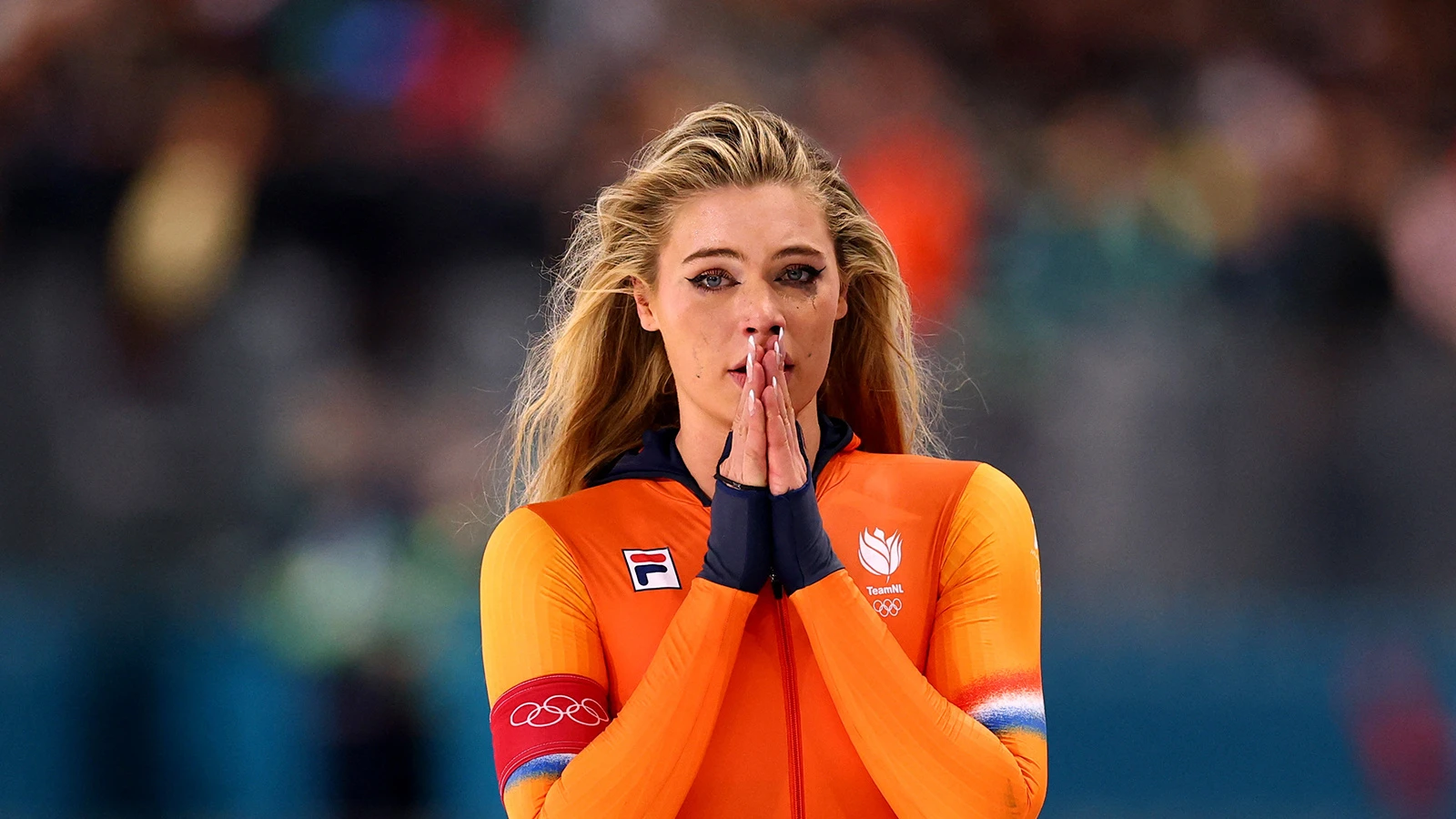 Olimpiyat rekoru kıran Jutta Leerdam, gözyaşlarına hakim olamadı