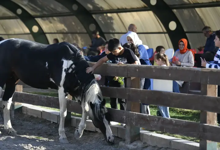 Büyükşehir Belediyesi Hayvanat Bahçesi'ne yoğun ilgi