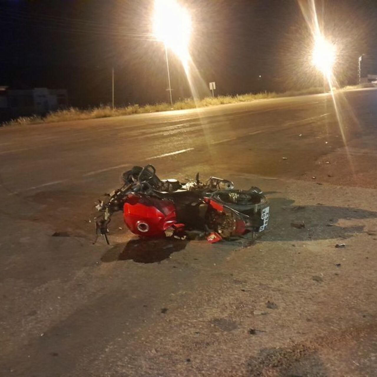 Motosikletlinin feci ölümü!