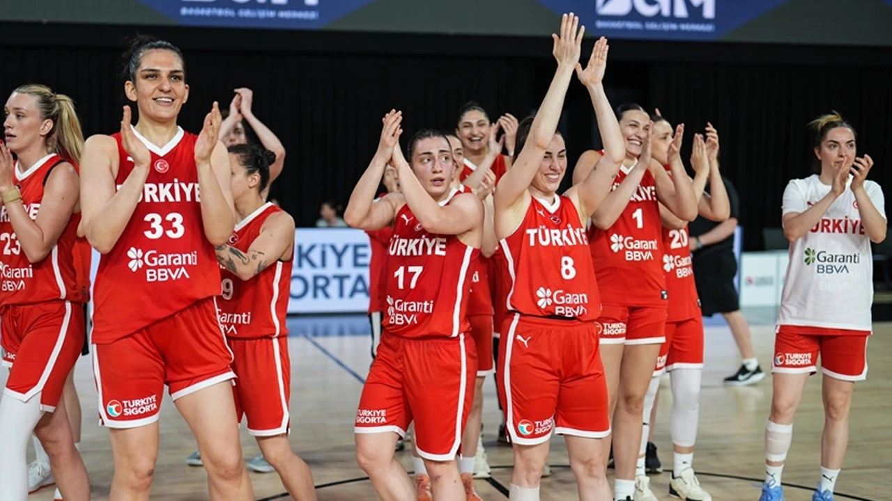 A Milli Kadın Basketbol Takımı İsviçre'yi 91-67 yendi