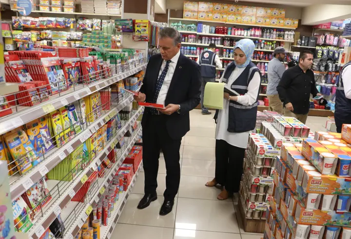 Samsun’da kırtasiye ürünleri denetimi yapıldı