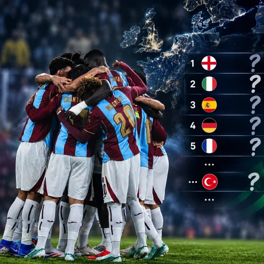 Trabzonspor'dan Kritik Galibiyet: UEFA Ülke Puanı Sıralamasında Son Durum!