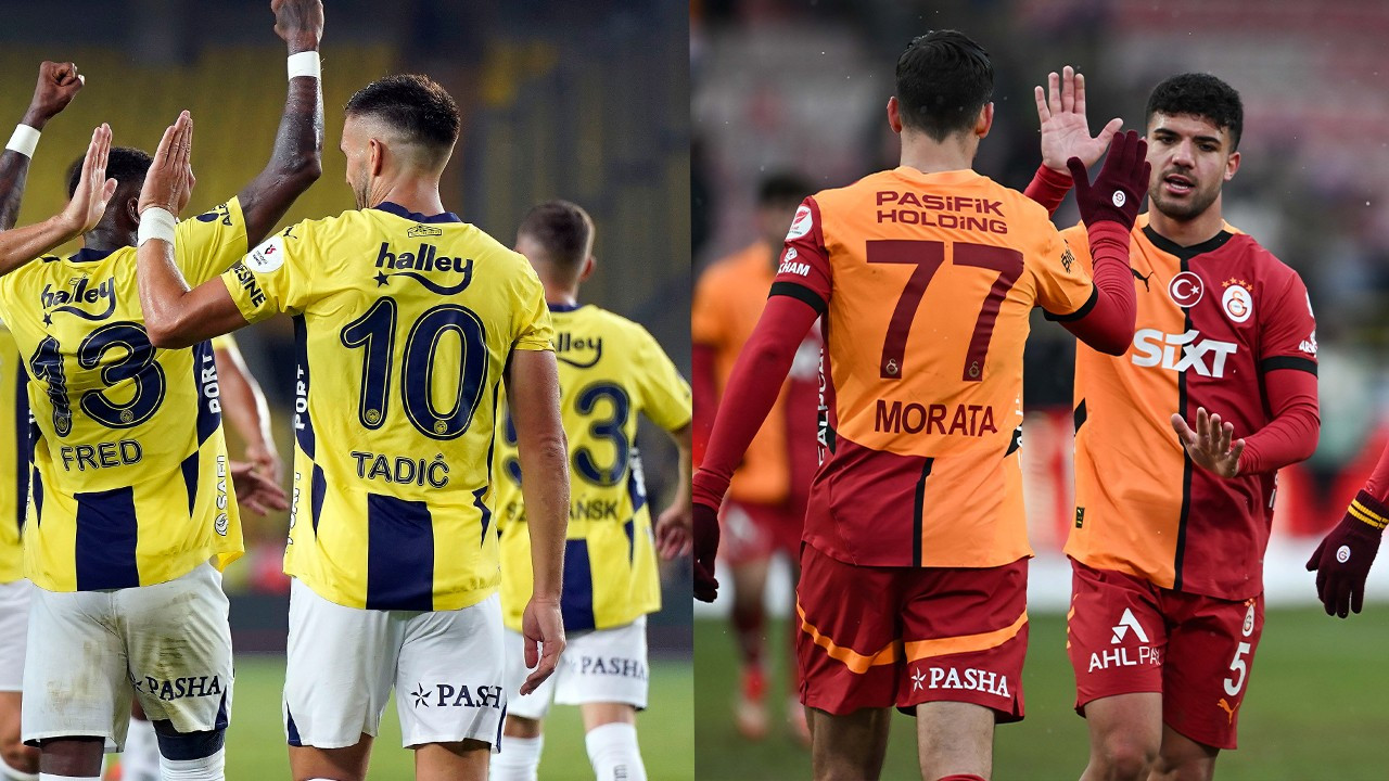Fenerbahçe Galatasaray maçı ilk 11'leri belli oldu!
