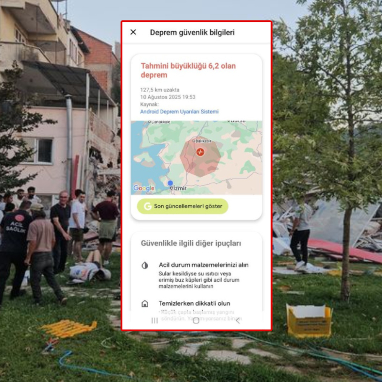 Google'ın deprem erken uyarı sistemi nasıl çalışıyor?