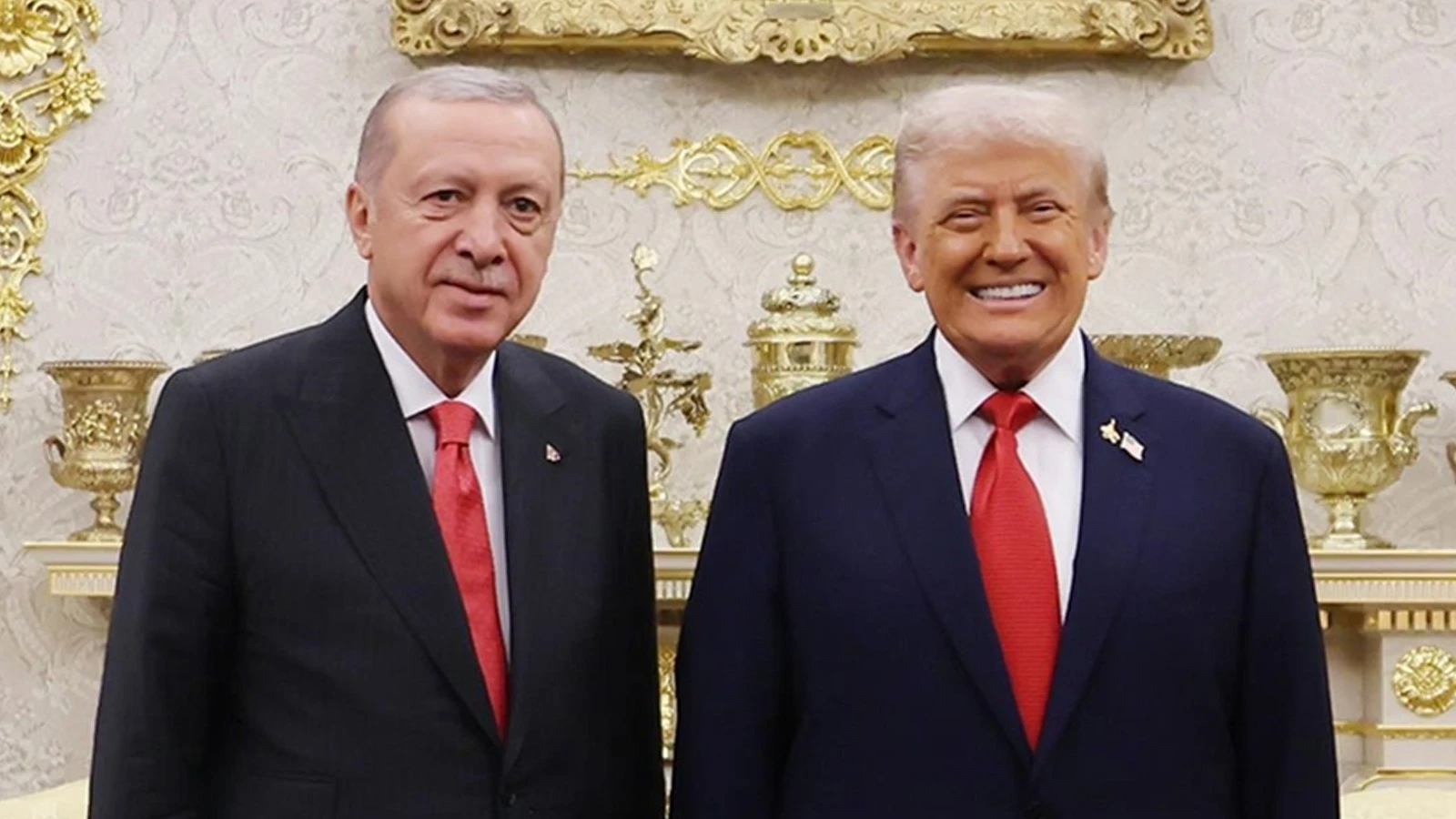 Cumhurbaşkanı Erdoğan, ABD Başkanı Trump ile görüştü