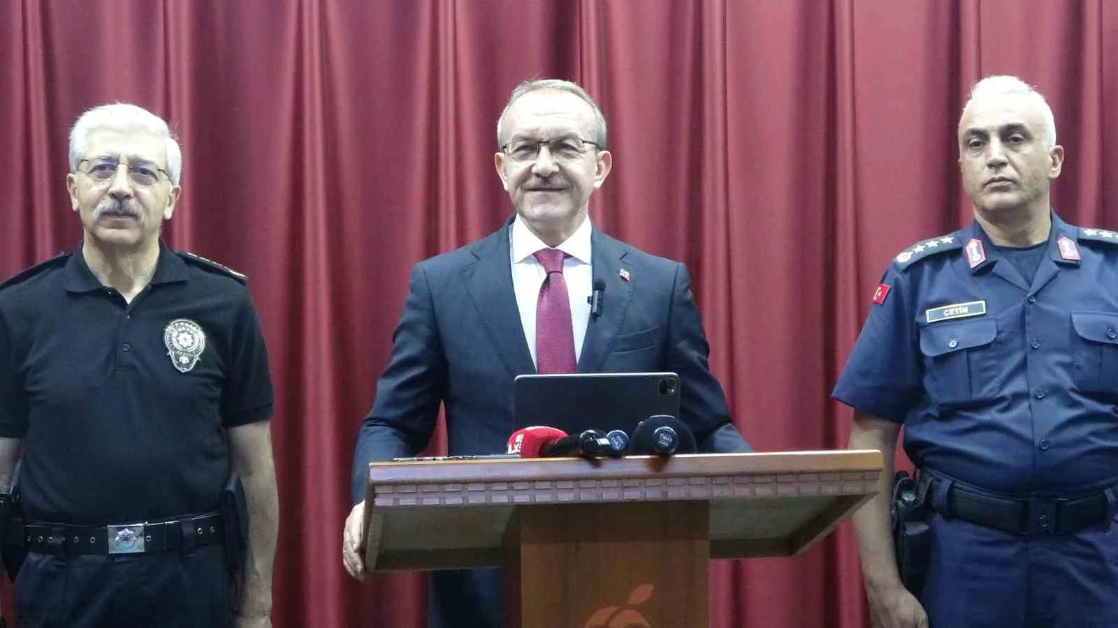 Valisi Seddar Yavuz: "Asayiş suçlarında önemli düşüş var"