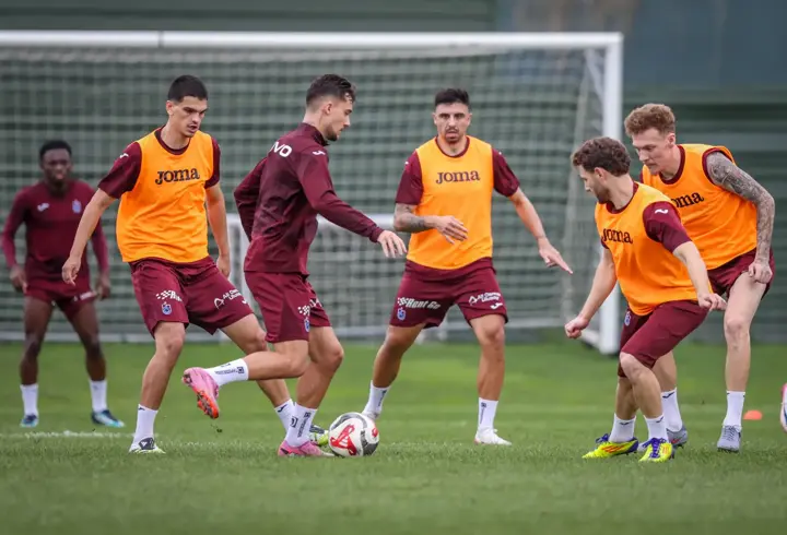 Trabzonspor, Fenerbahçe maçı hazırlıklarını sürdürdü