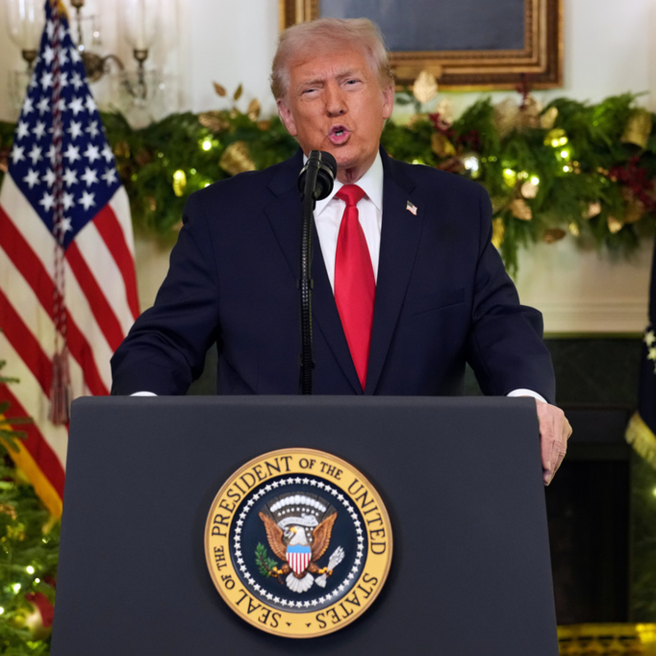Trump ulusa seslendi, ilk yılındaki icraatlarını anlattı