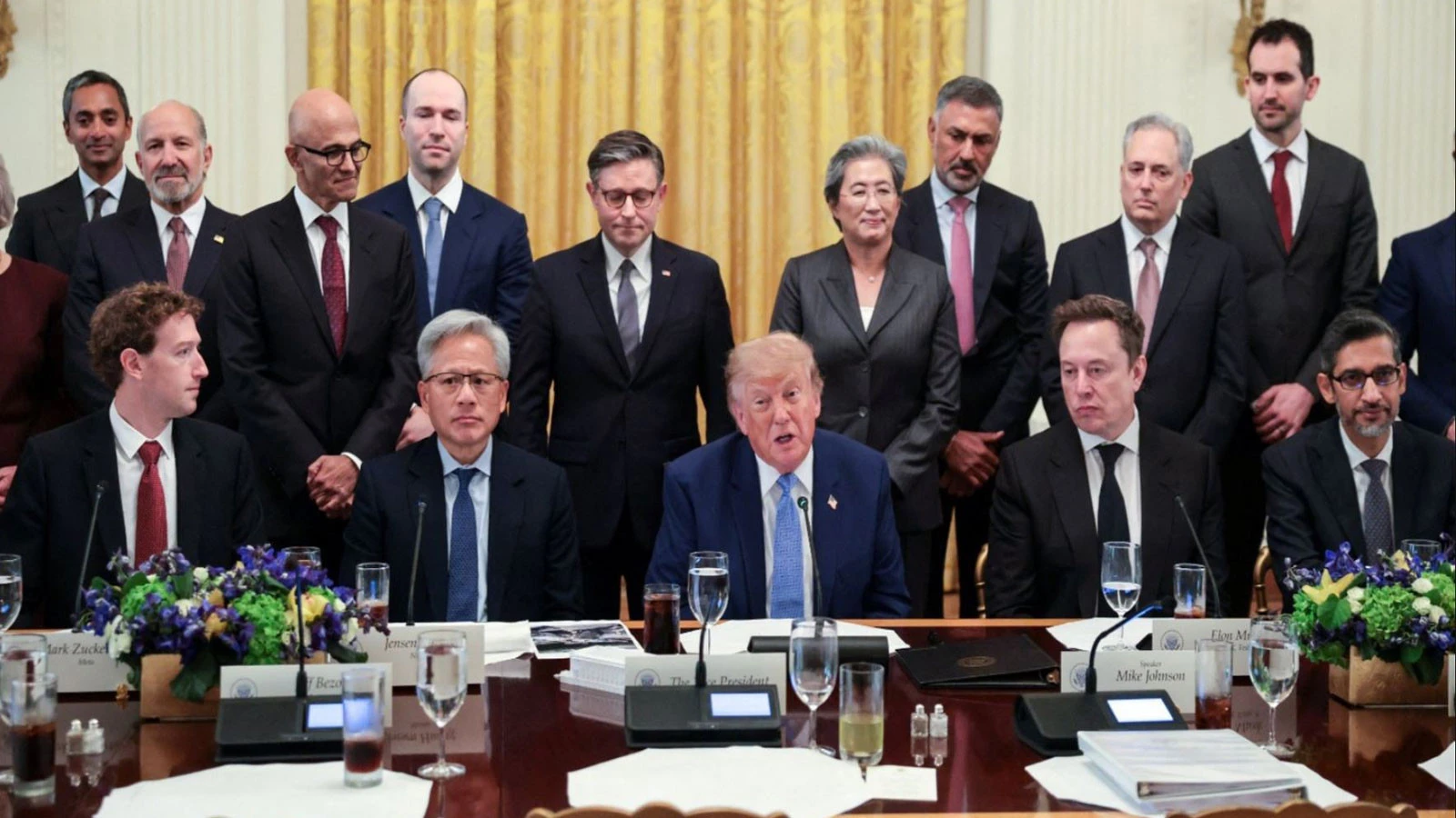 Teknoloji Devleri Baloya Yığıldı, Trump'ın Projesine 50 Milyon Dolar