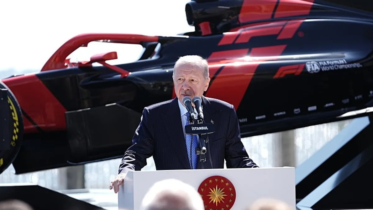 Formula 1 Türkiye'ye döndü! Başkan Recep Tayyip Erdoğan müjdeyi verdi