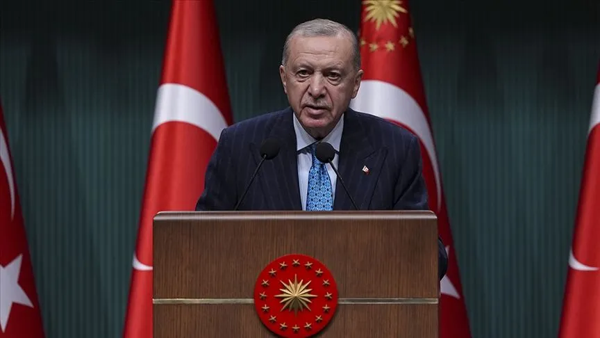 Cumhurbaşkanı Erdoğan, hacı adaylarının Kurban Bayramı'nı kutladı