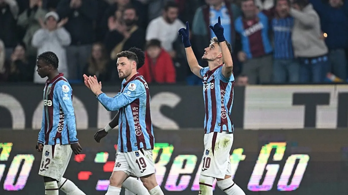 Trabzonspor geri düşse de kazanmayı bildi: İşte maçın özeti