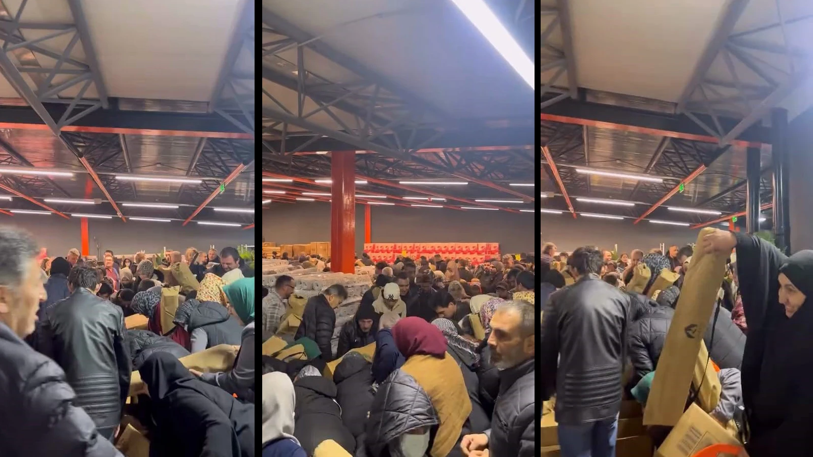 Bursa'da yaşandı: 100 TL için birbirlerini ezdiler!
