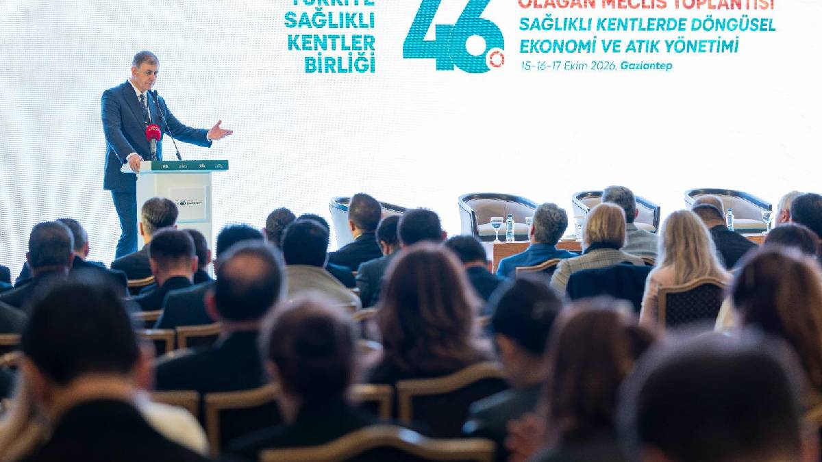 Türkiye Sağlıklı Kentler Birliği Gaziantep'te Toplandı