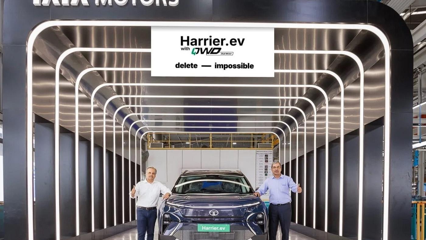 Tata Motors, yeni elektrikli SUV modelinin seri üretimine başladı