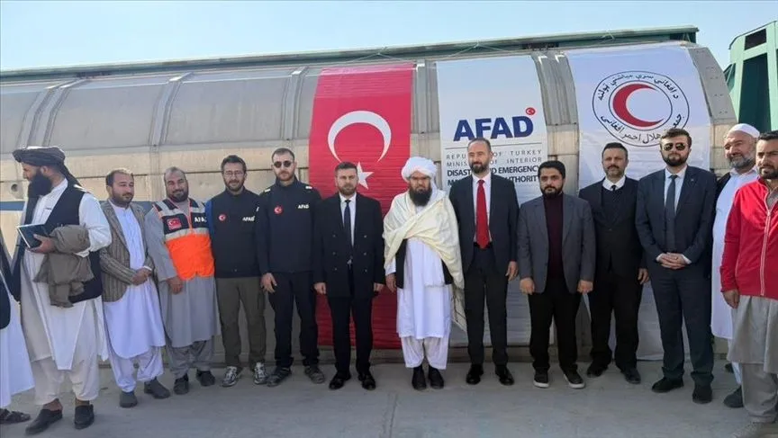 Türkiye'nin "24. İyilik Treni" Afganistan'a ulaştı