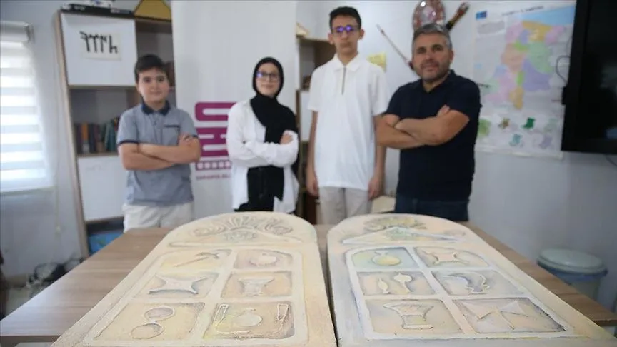BİLSEM öğrencileri, Roma dönemi mezar taşlarındaki sembollere ışık tutuyor