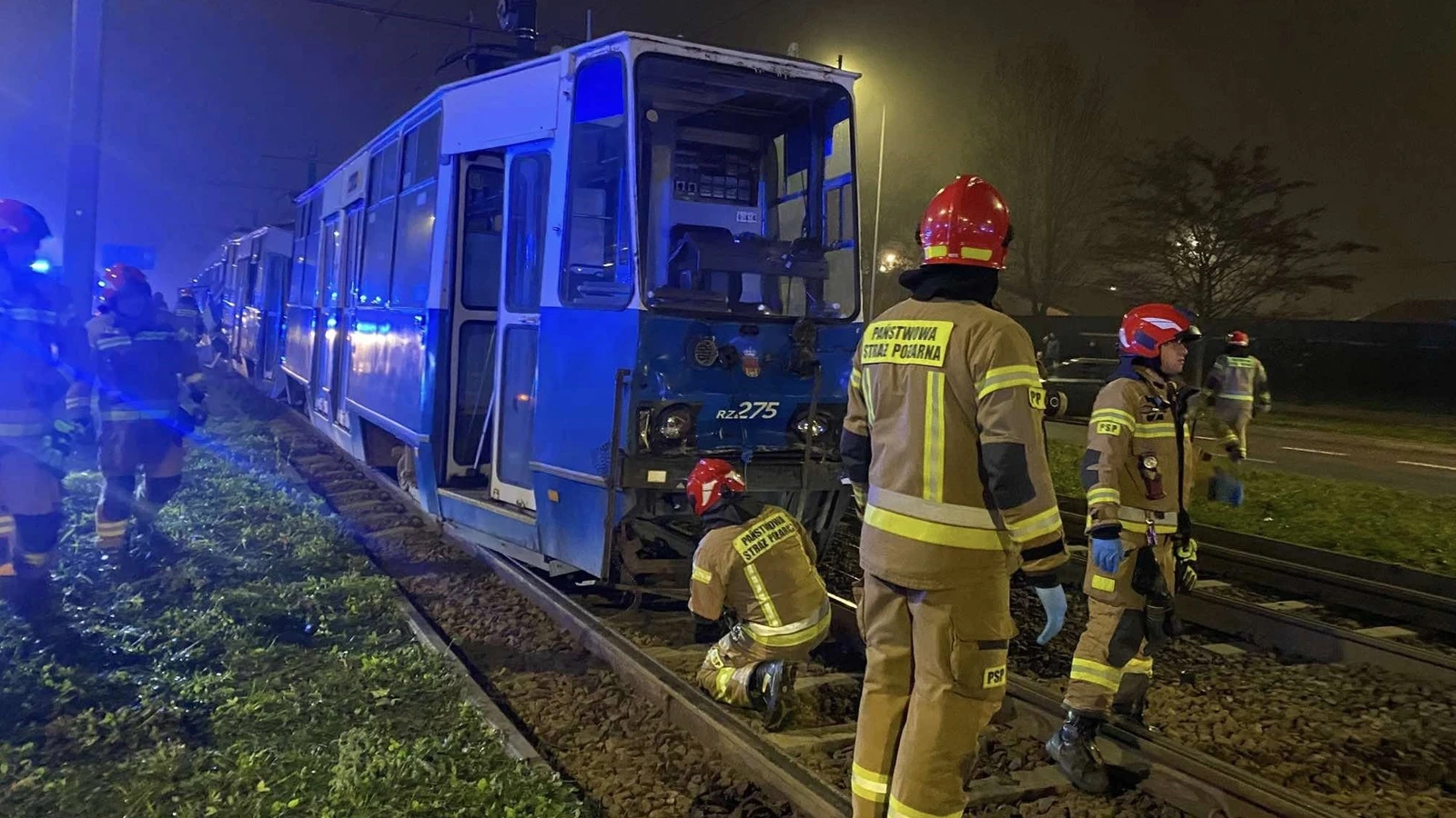 Polonya'da tramvay kazası! Ortalık kan gölüne döndü