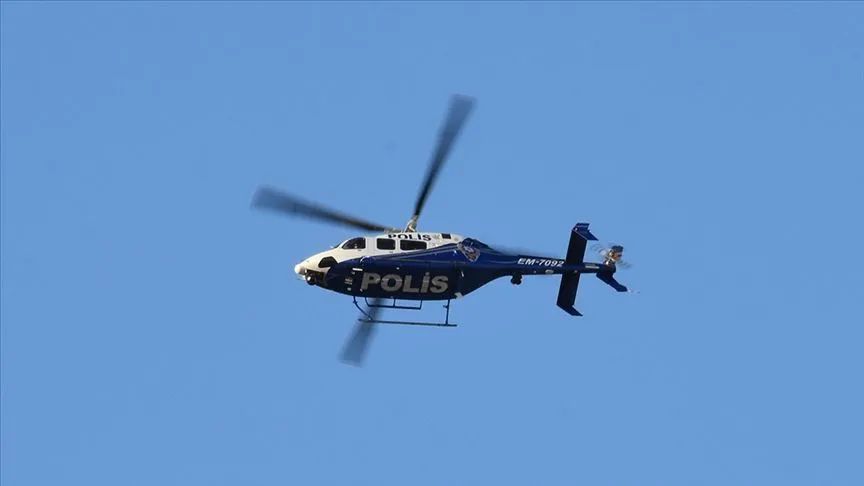 Nevşehir'de helikopter destekli uyuşturucu operasyonunda 61 şüpheli yakalandı