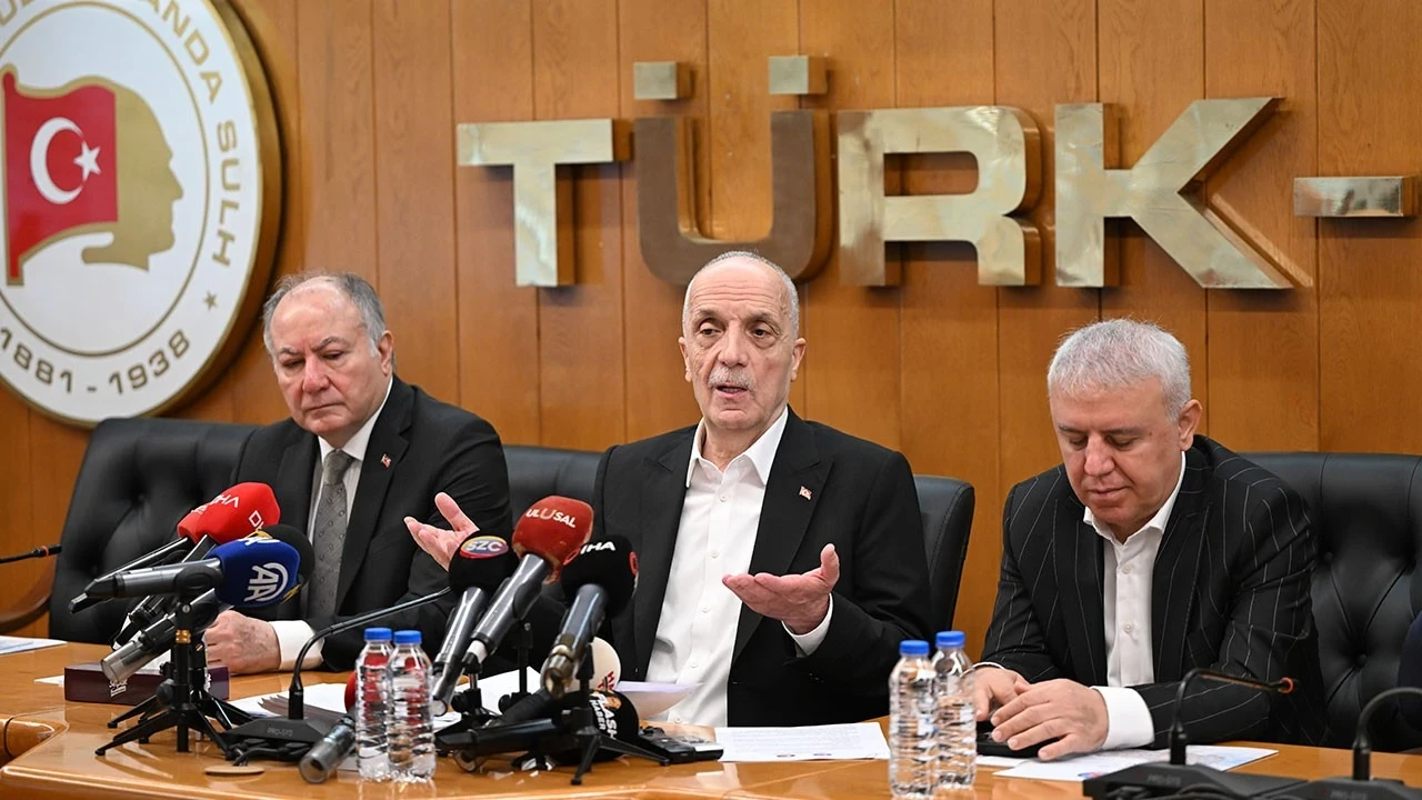 Asgari ücret öncesi Türk-İş Başkanı Ergün Atalay'dan 'komisyon' açıklaması
