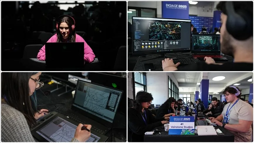 Oyun sektörüne ilgi duyanlar DIGIAGE Oyun Geliştirme Kampı 2025'te buluştu