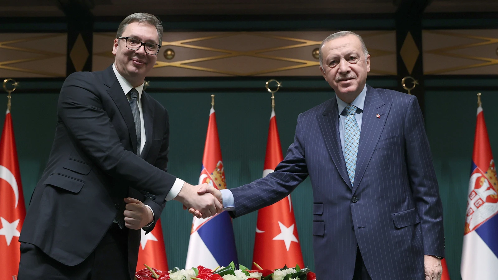 Cumhurbaşkanı Erdoğan: Sırbistan ile ticaret hedefimiz 5 milyar dolar