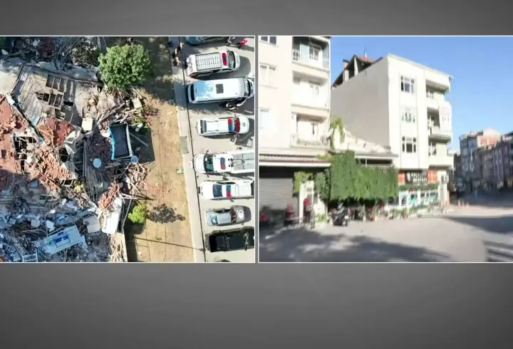 CNN TÜRK deprem bölgesinde: İşte 6,1'de hasar gören evler!