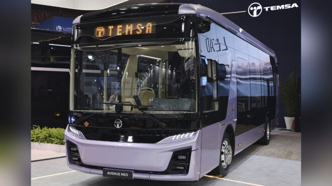 TEMSA, 9 metrelik elektrikli otobüs modeli Avenue Neo’yu tanıttı