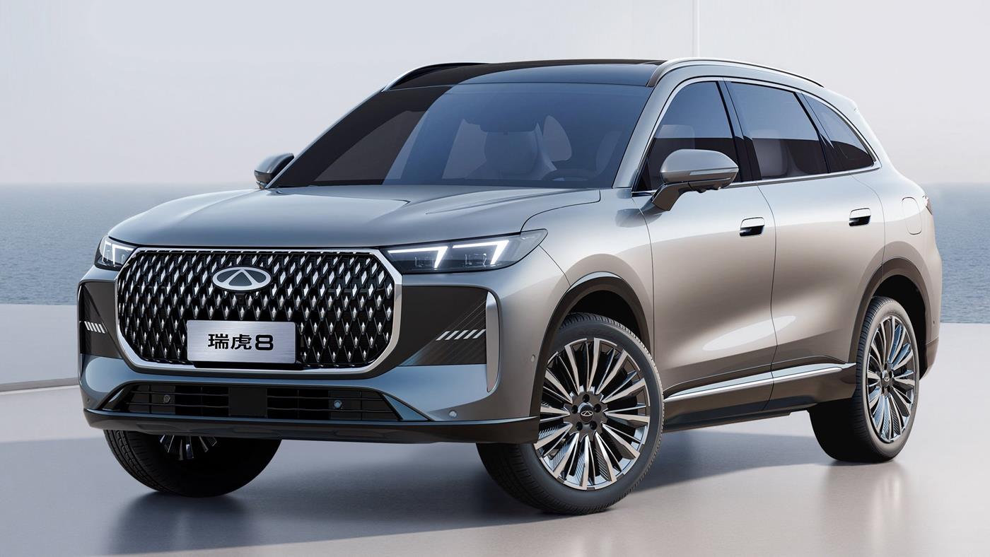 Yeni Chery Tiggo 8'in resmi görselleri paylaşıldı