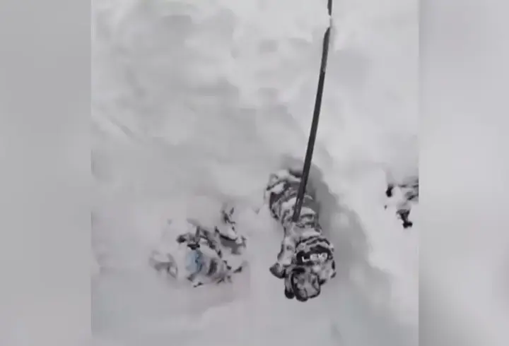 Nefes kesen kurtarma anları! Saniyelerle kurtuldu