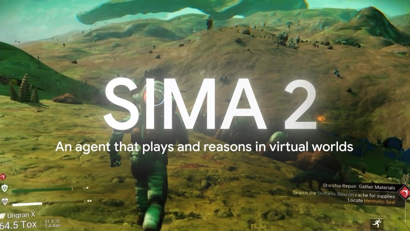 Google, SIMA 2’yi tanıttı: Sanal dünyada kendi kendine öğrenen AI sistemi