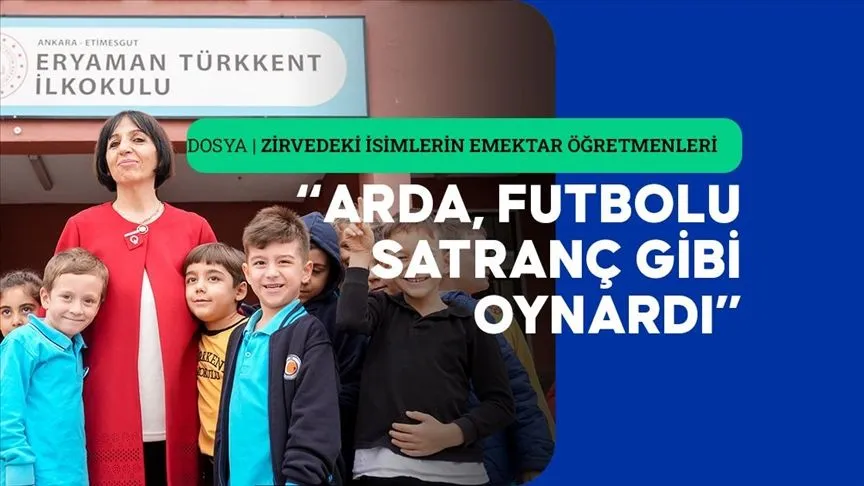 Arda Güler'in futboldaki yeteneği ilkokul sıralarından belliydi