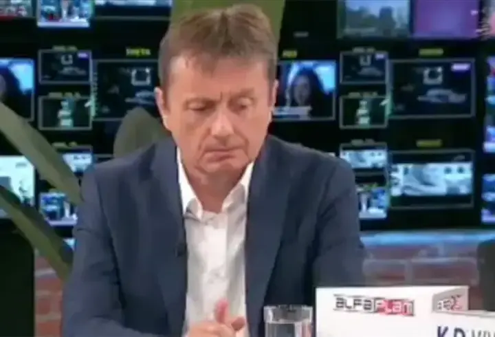 Sırp Bakan Glisic, canlı yayında beyin kanaması geçirdi