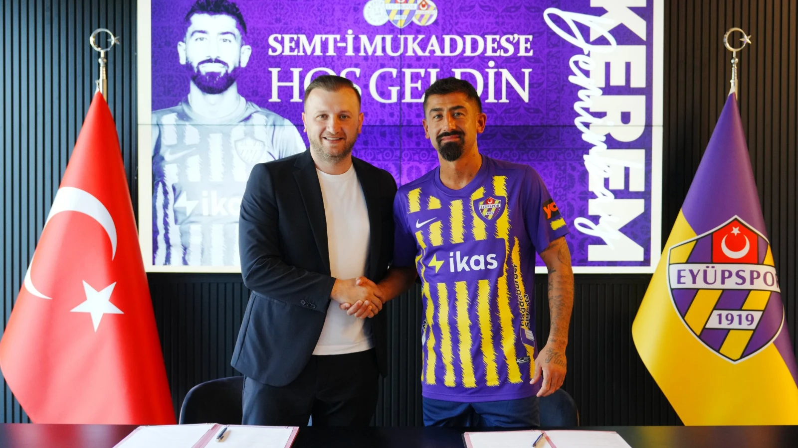 Eyüpspor, Kerem Demirbay'a imzayı attırdı