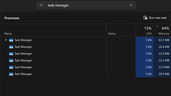 Son Windows 11 güncellemesi garip bir “Görev Yöneticisi” sorunu oluşturdu
