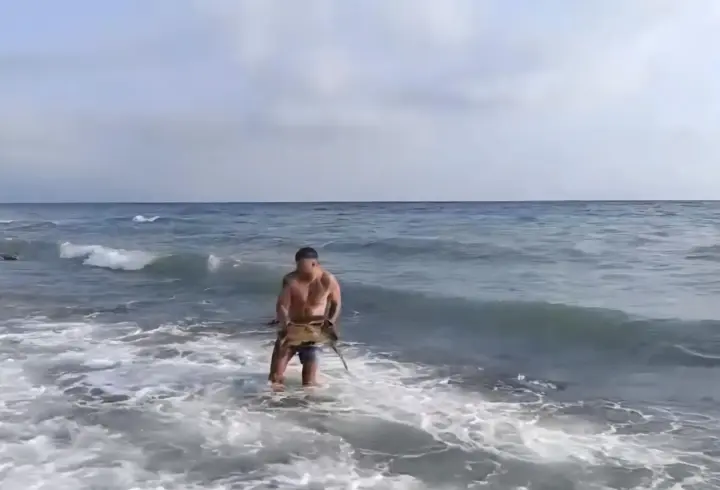 Doğa koruma ekipleri yaralı kaplumbağa için harekete geçti