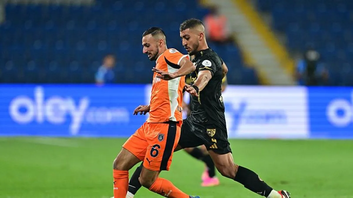 RAMS Başakşehir 1-1 Zecorner Kayserispor (MAÇ SONUCU ÖZET)