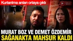 Murat Boz Ve Demet Özdemir'in Sağanaktan Kurtarılma Görüntüleri Ortaya Çıktı
