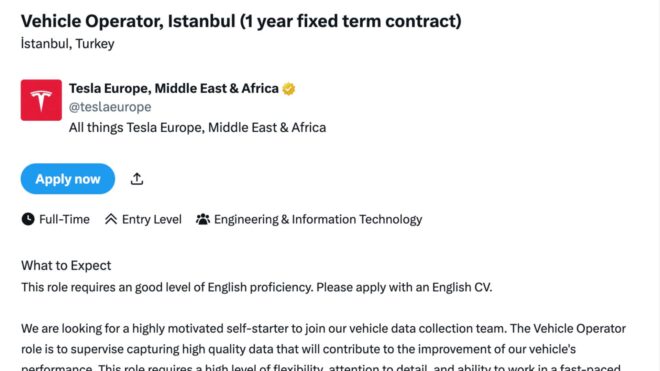 Tesla, FSD’yi Türkiye’ye getirmek adına ilk adımı atmış olabilir