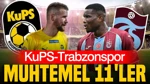 KuPS-Trabzonspor Maçı Saat Kaçta, Hangi Kanalda? Muhtemel 11'ler