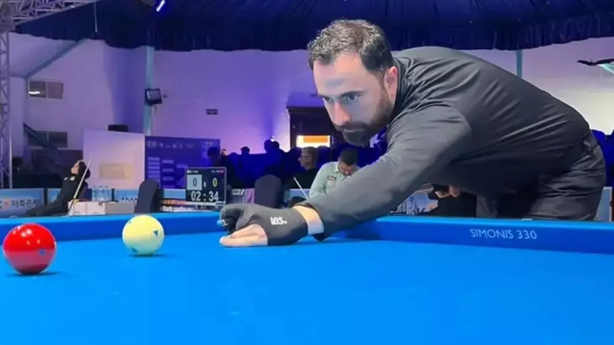 Milli bilardocu Berkay Karakurt Dünya Kupası şampiyonu!