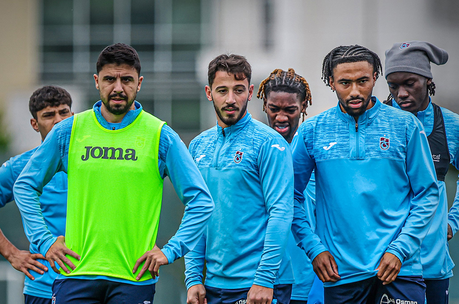Trabzonspor, Göztepe maçının taktiğini çalıştı