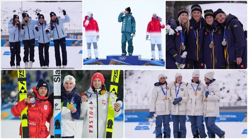 2026 Milano-Cortina Kış Olimpiyatları'nda madalyalar sahiplerini buldu