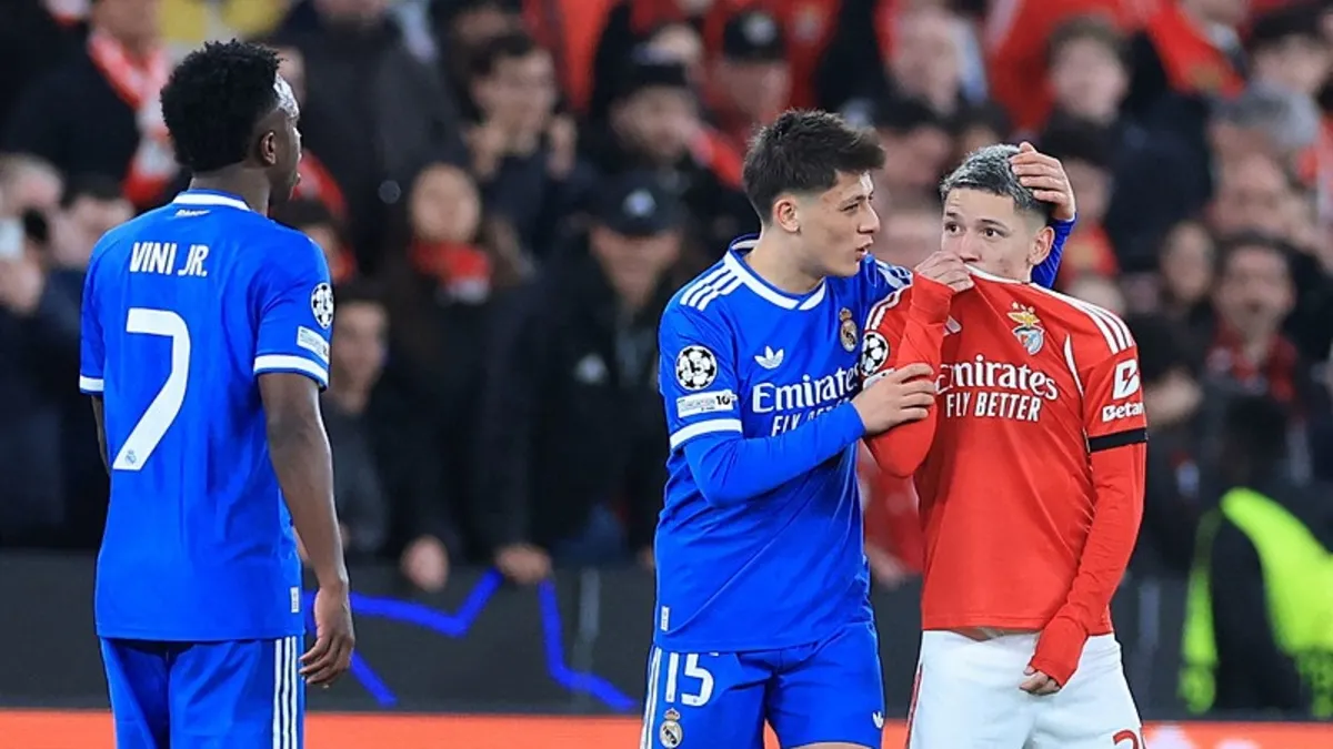 UEFA'dan Benficalı Gianluca Prestianni'ye "ayrımcı" davranışı nedeniyle 1 maç ceza