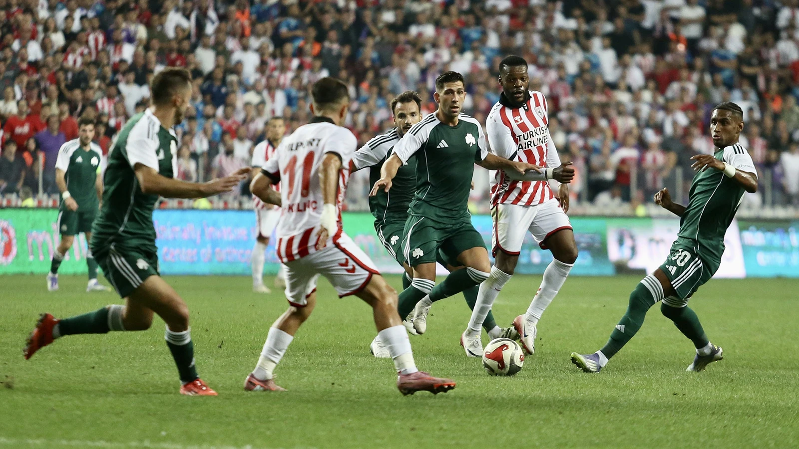 Samsunspor, UEFA Avrupa Ligi'ne veda etti